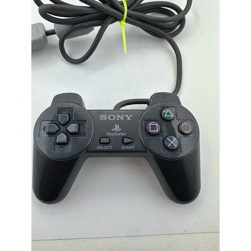 OEM Sony PlayStation 1 PS1 Controller SCPH-1080 Black Retro Vintage Gaming